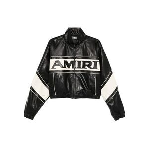Amiri Black Jackets - Leather Jackets Women